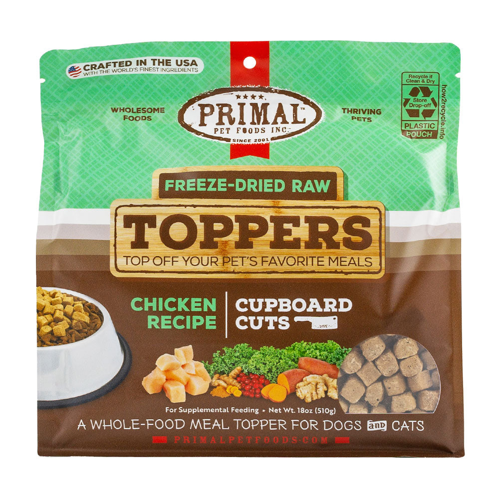Primal™ Freeze Dried Cupboard Cuts Toppers Chicken Flavor 18oz