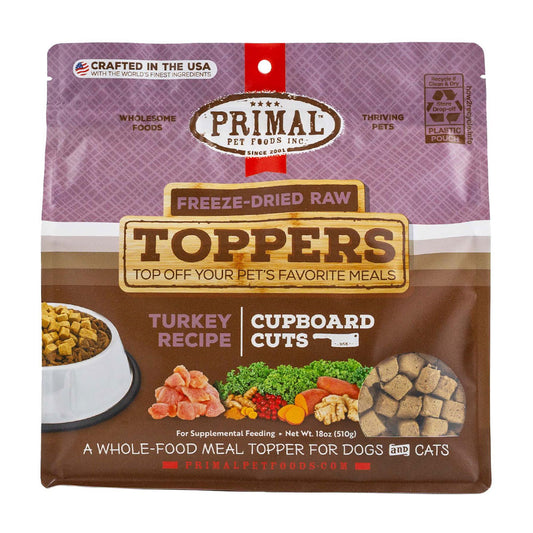Primal™ Freeze Dried Cupboard Cuts Toppers Turkey Flavor 18oz