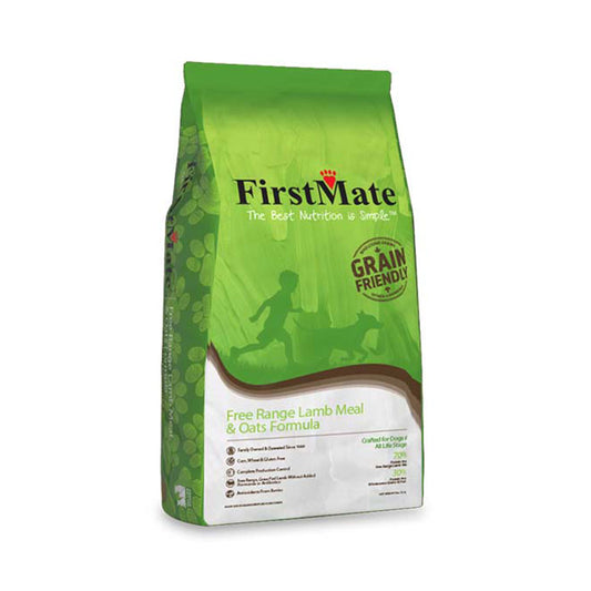 FirstMate™ Grain Friendly™ Free Range Lamb & Oats Formula Dog Food 5 Lbs