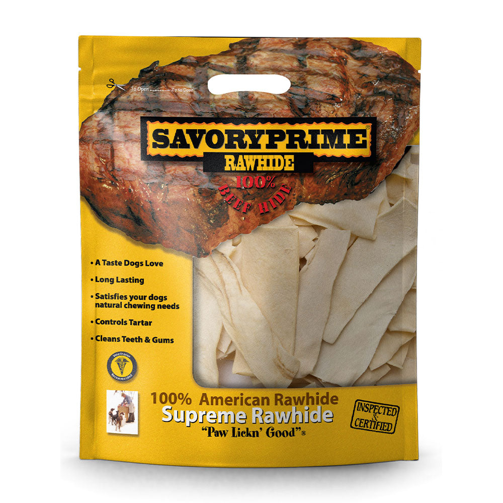Savory Prime® Rawhide Chips Natural 2lbs