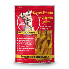 Savory Prime® Sweet Potato and Chicken Jerky 8oz