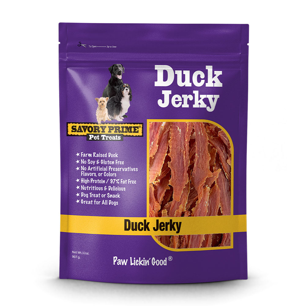 Savory Prime® Natural Duck Jerky 32oz