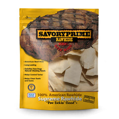 Savory Prime® Rawhide Natural Chips 1lb