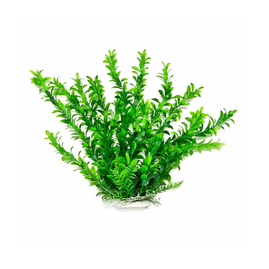 Aquatop® Hygro-Like Aquarium Plant 20 Inch Green Color with Weighted Base