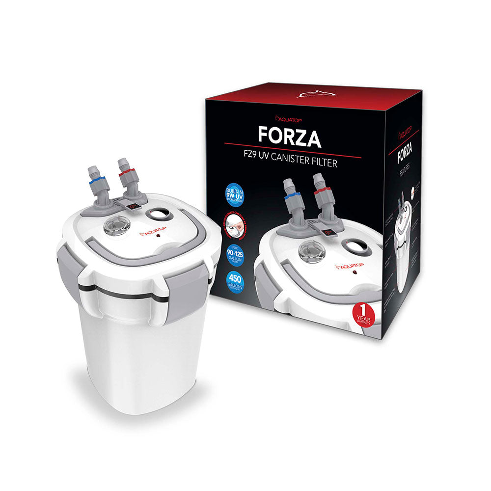 Aquatop® FORZA Canister Filter with 9 Watt UV-450 GPH