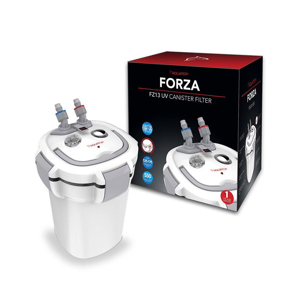 Aquatop® FORZA Canister Filter with 13 Watt UV-550 GPH
