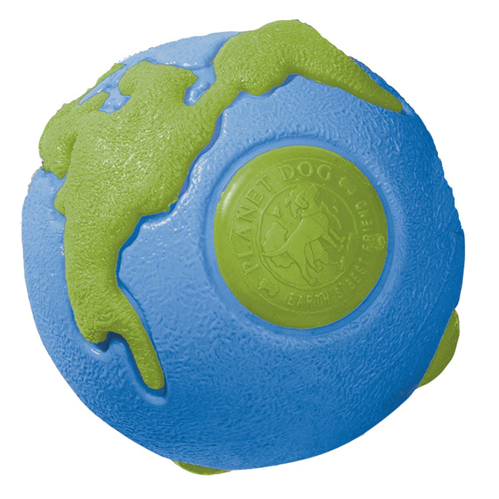 Outward Hound® Orbee-Tuff Planet Ball Dog Toys Blue Color Small