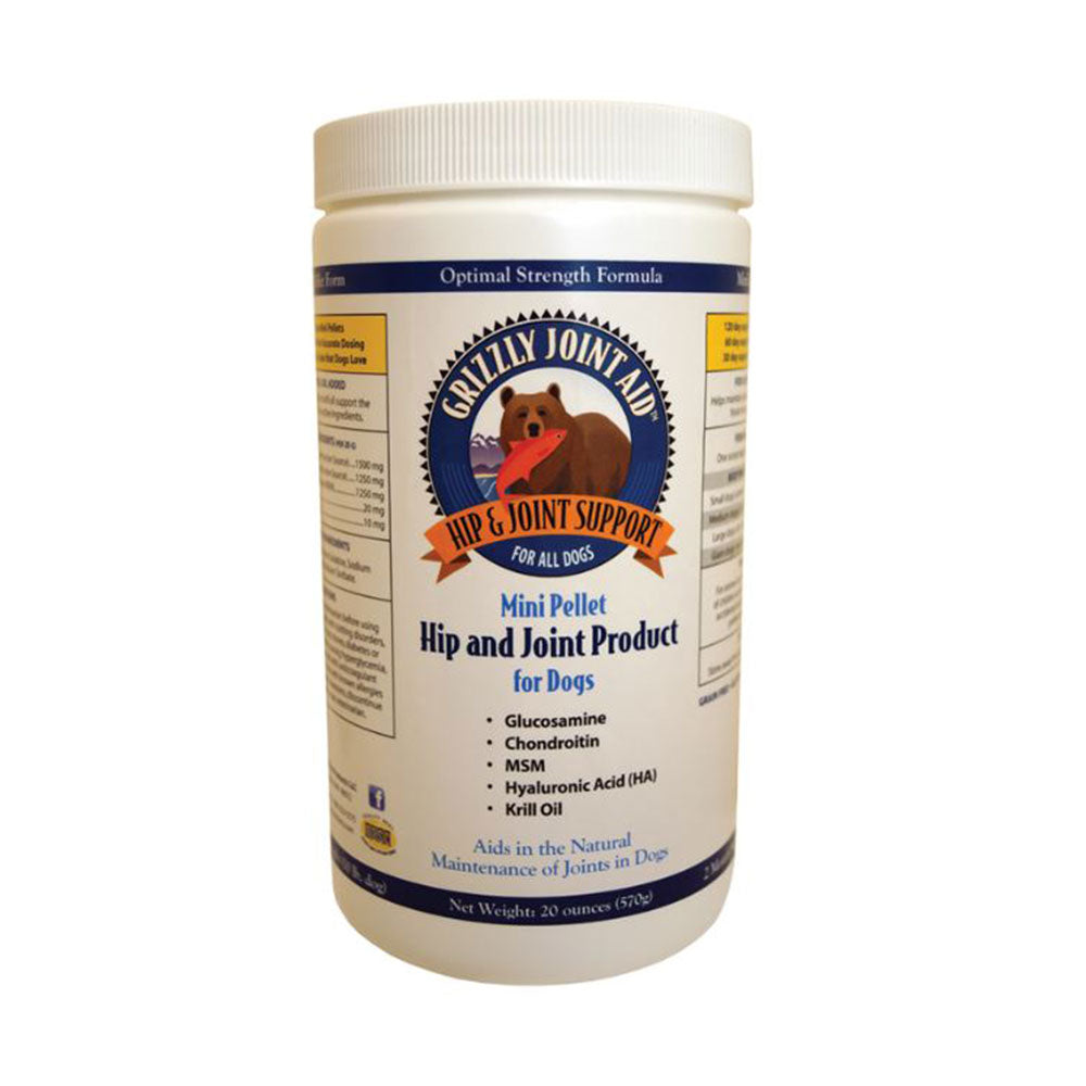 Grizzly® Joint Aid™ Mini Pellet Formula Hip & Joint Product for Dog 20 Oz