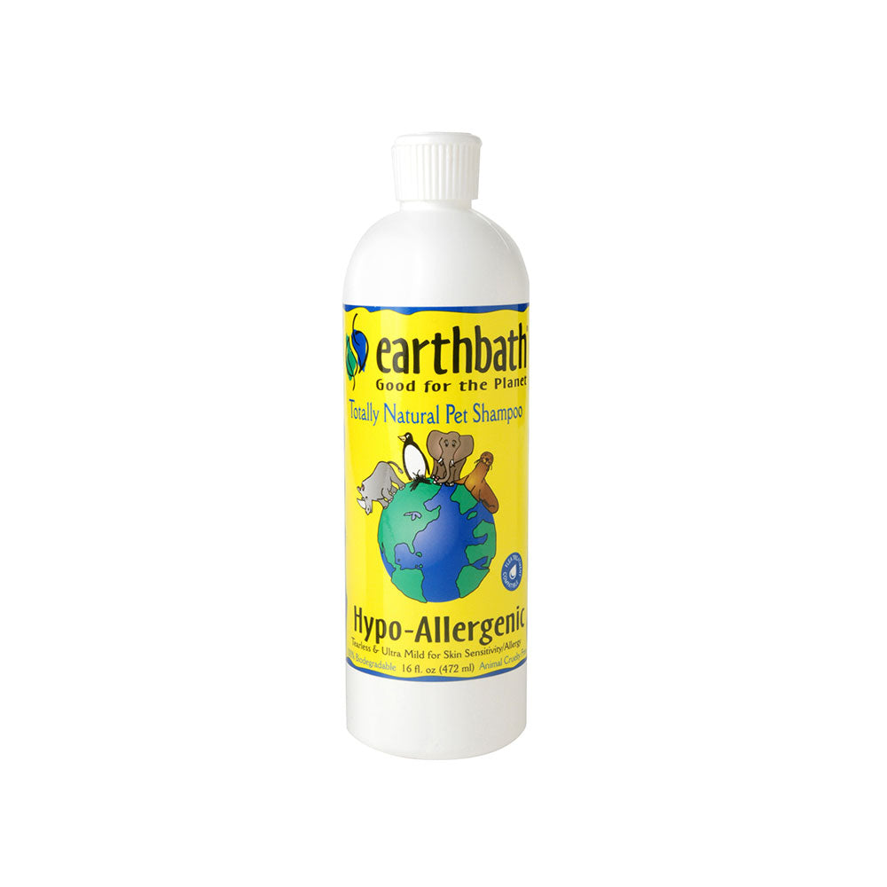 Earthbath® Fragrance Free Hypo-Allergenic Shampoo All Animals 16 Oz