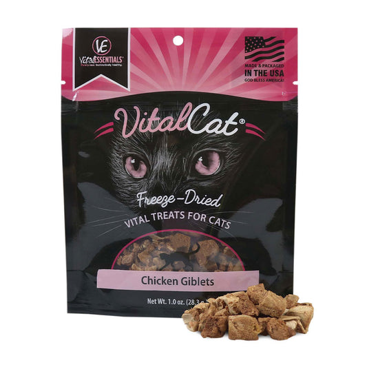 Vital Cat® Freeze-Dried Chicken Giblets Cat Treats 1 oz