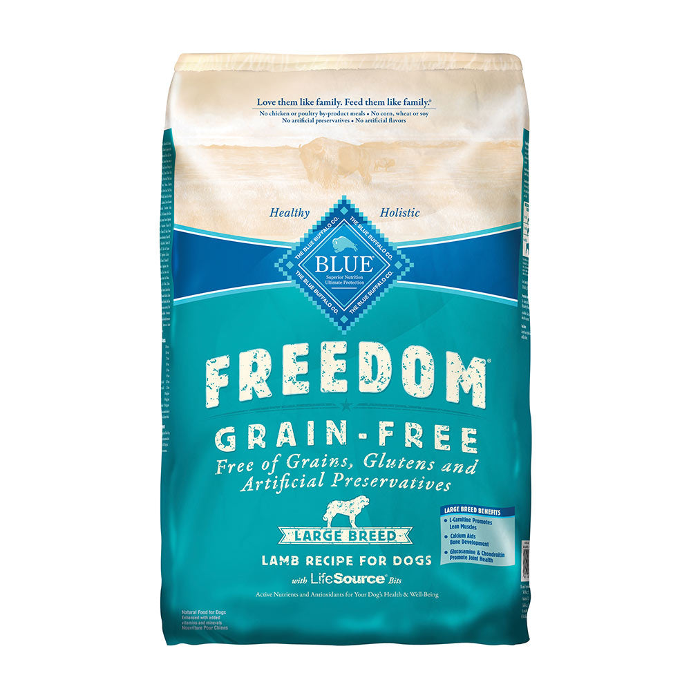 Blue Buffalo® Freedom® Grain Free Lamb Recipe Large Breed Adult Dog Food 24 Lbs