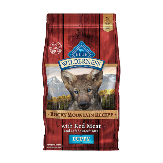 Blue Buffalo™ Wilderness™ Rocky Mountain Recipe™ Grain Free Red Meat Puppy Dog Food 4 Lbs