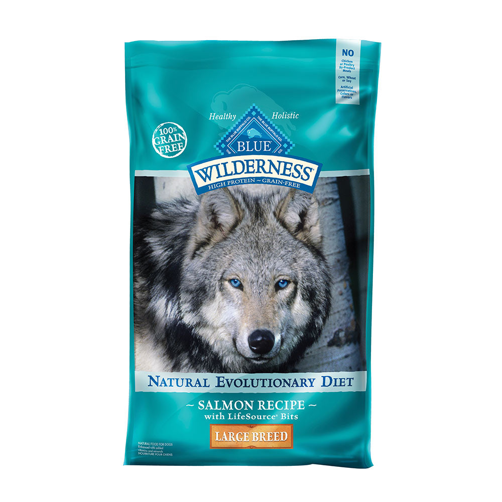 Blue Buffalo™ Wilderness™ Nature's Evolutionary Diet™ Grain Free Salmon Large Breed Adult Dog Food 24 Lbs