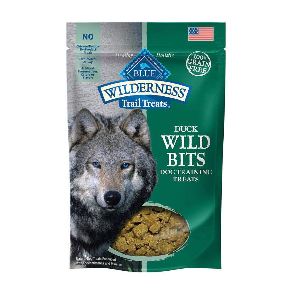 Blue Buffalo™ Wilderness™ Trail Treats™ Duck Wild Bits™ Grain Free Dog Training Treats 4 Oz