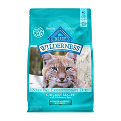 Blue Buffalo™ Wilderness™ Natural Evolutionary Diet™ Indoor Hairball Grain Free Chicken Adult Cat Food 5 Lbs