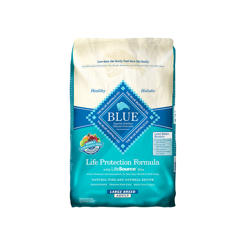 Blue Buffalo™ Life Protection Formula® Fish & Oatmeal Recipe Large Breed Adult Dog Food 30 Lbs