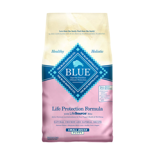 Blue Buffalo™ Life Protection Formula® Chicken & Oatmeal Recipe Small Breed Puppy Dog Food 6 Lbs