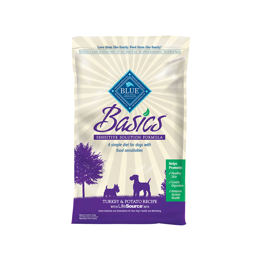Blue Buffalo® Basics® Limited Ingredient Diet Turkey & Potato Recipe Adult Dog Food 11 Lbs