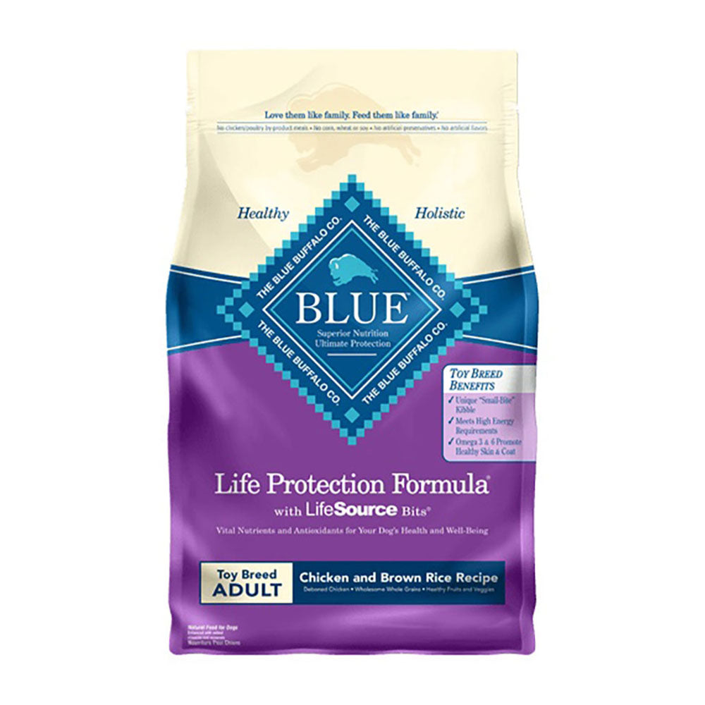 Blue Buffalo™ Life Protection Formula® Chicken & Brown Rice Recipe Toy Breed Adult Dog Food 4 Lbs