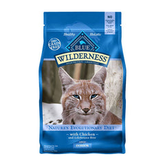 Blue Buffalo™ Wilderness™ Nature's Evolutionary Diet™ Indoor Grain Free Chicken Adult Cat Food 5 Lbs