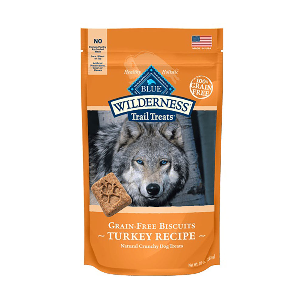 Blue Buffalo® Wilderness™ Trail Treats™ Grain Free Turkey Natural Crunchy Dog Biscuits 24 Oz