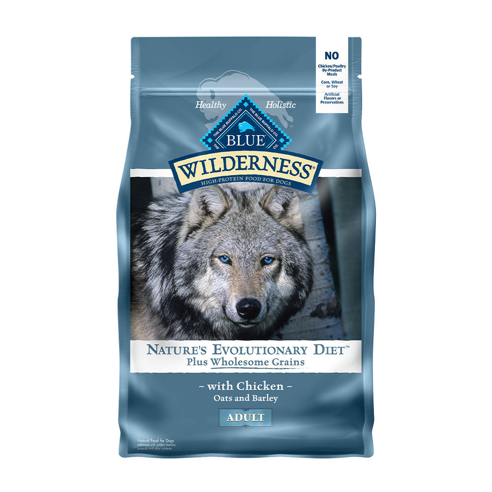 Blue Buffalo™ Wilderness™ Chicken Recipe with Wholesome Grains Adult Dog Food 4.5lbs