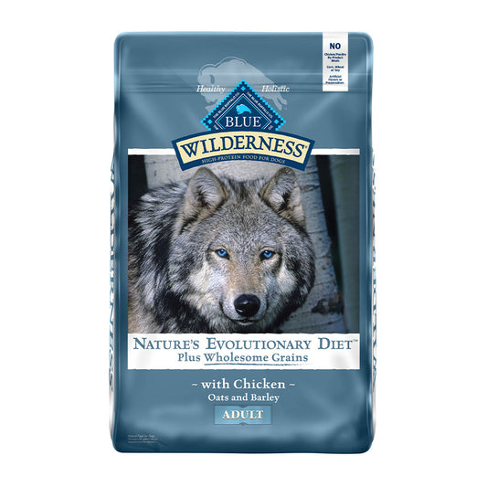 Blue Buffalo™ Wilderness™ Chicken Recipe with Wholesome Grains Adult Dog Food 24lbs