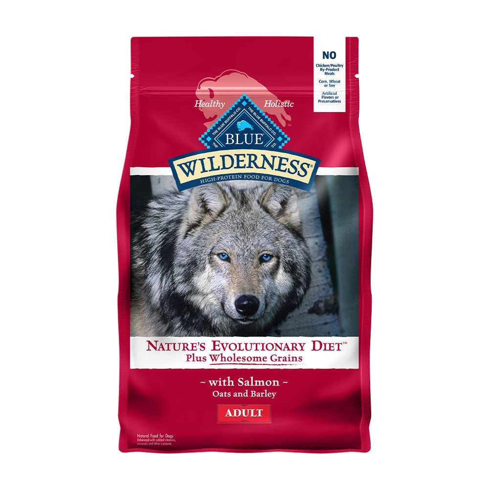 Blue Buffalo™ Wilderness™ Salmon Recipe with Wholesome Grains Adult Dog Food 4.5lbs