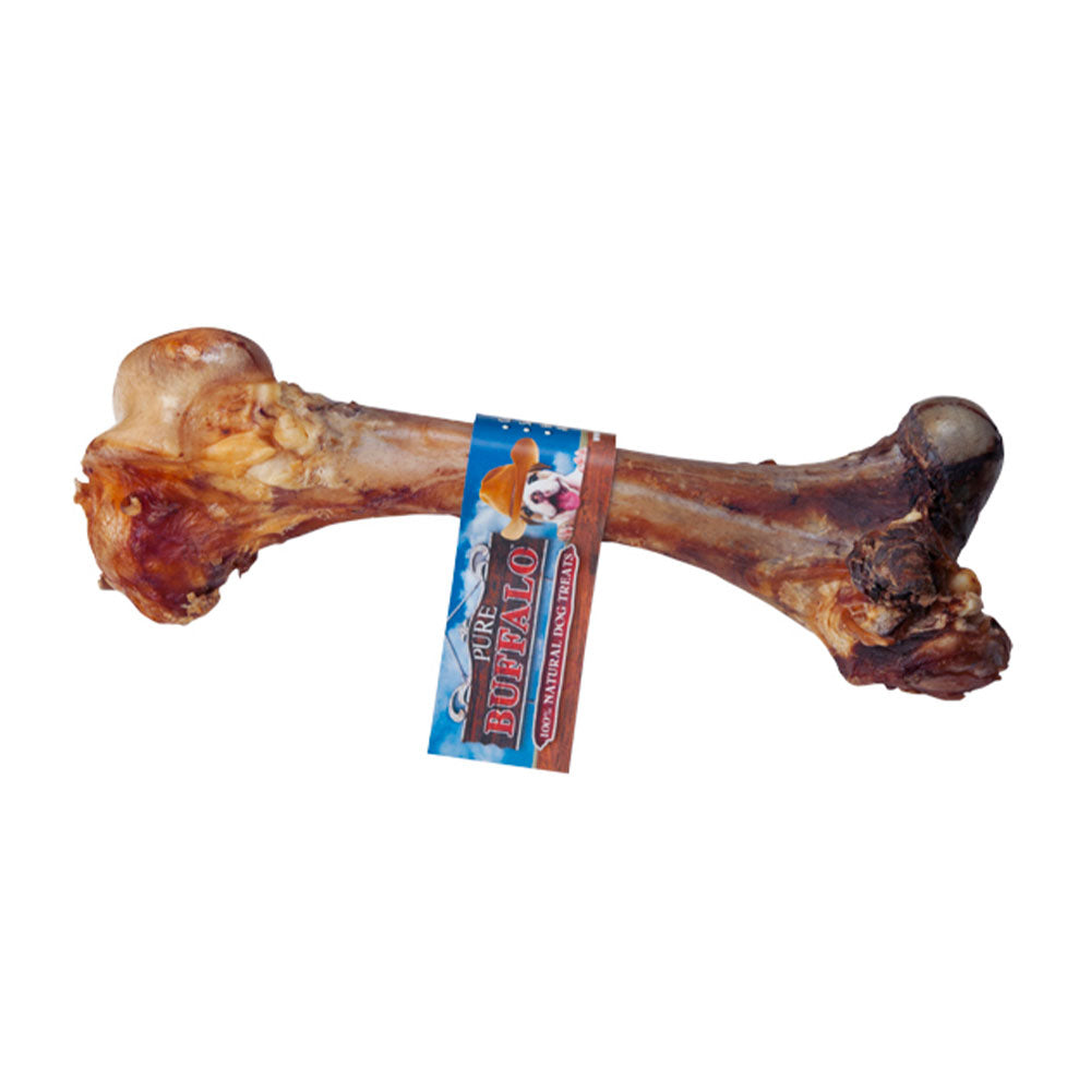 Loving Pets® Pure Buffalo™ Grain Free Meaty Femur Bone Natural Dog Treats 14-16 Inch