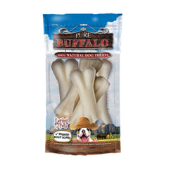 Loving Pets® Pure Buffalo™ Grain Free Pressed Bully Bones Natural Dog Treats 4 Inch X 5 Pack
