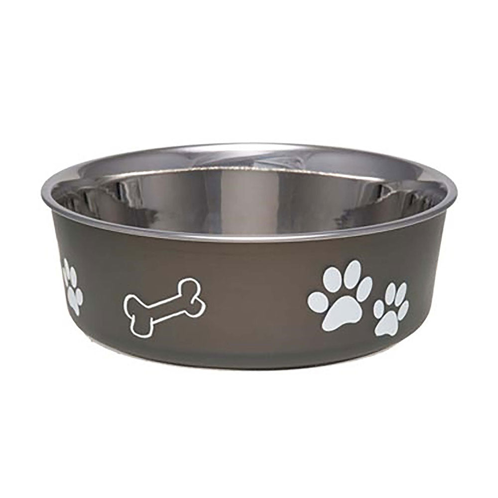 Loving Pets® Bella Bowls Classic Pet Dish Espresso Color Small