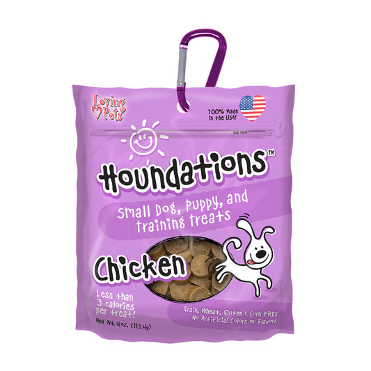 Loving Pets® Houndations Chicken Training Treats 4 Oz