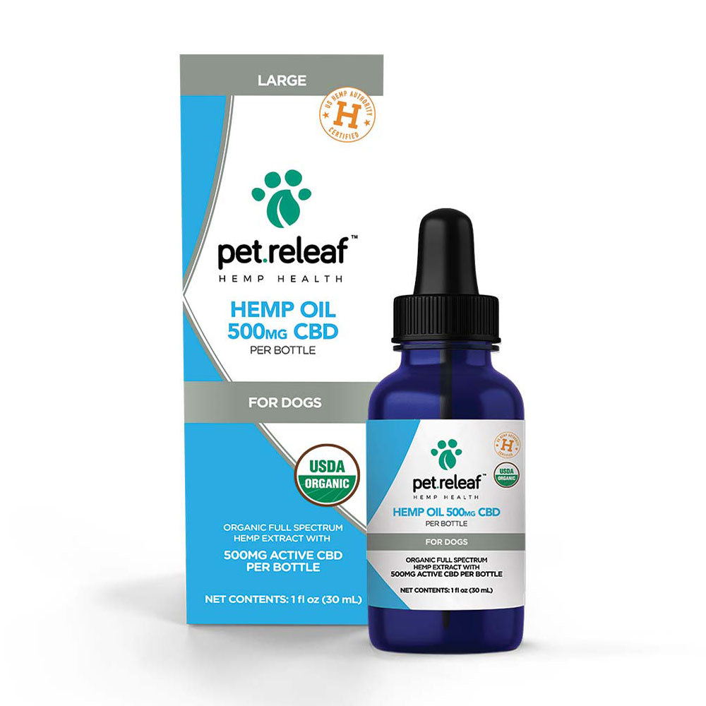 Pet.Releaf® Organic CBD Hemp Oil For Dog 500mg