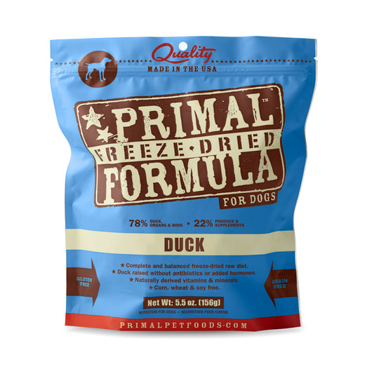 Primal™ Freeze Dried Raw Duck Formula Dog Nuggets 5.5 Oz