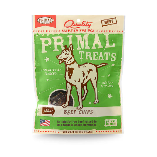 Primal™ Jerky Beef Chips Dog Treats 3 Oz