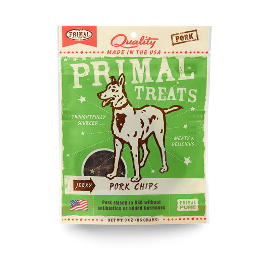 Primal™ Jerky Pork Chips Dog Treat 3 Oz