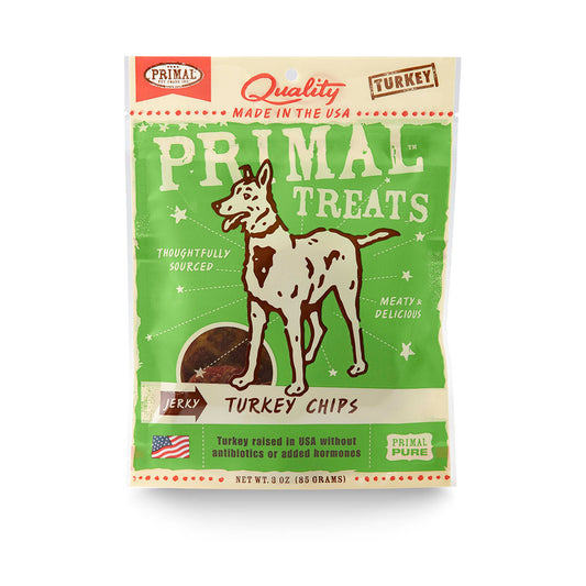 Primal™ Jerky Turkey Chips Dog Treat 3 Oz