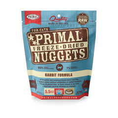Primal™ Freeze Dried Raw Rabbit Formula Cat Nuggets 5.5 Oz