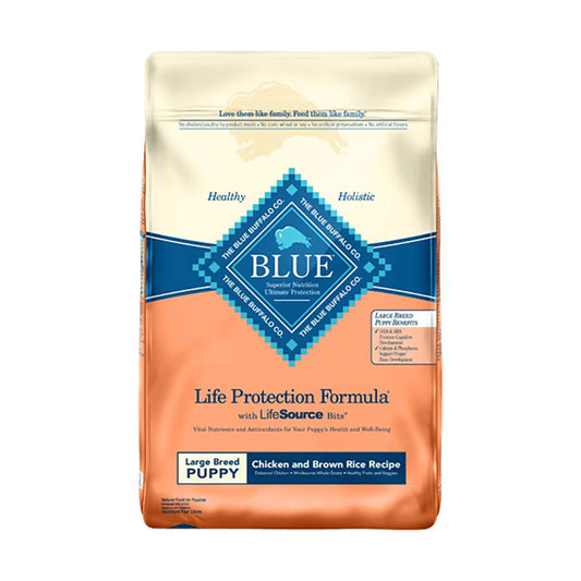 Blue Buffalo™ Life Protection Formula® Chicken & Brown Rice Recipe Large Breed Puppy Dog Food 15 Lbs