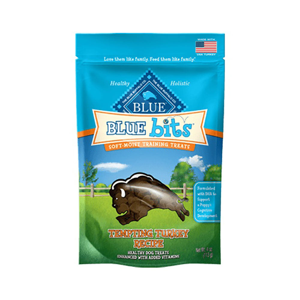 Blue Buffalo™ Bits™ Tempting Turkey Soft-Moist Dog Training Treats 4 Oz