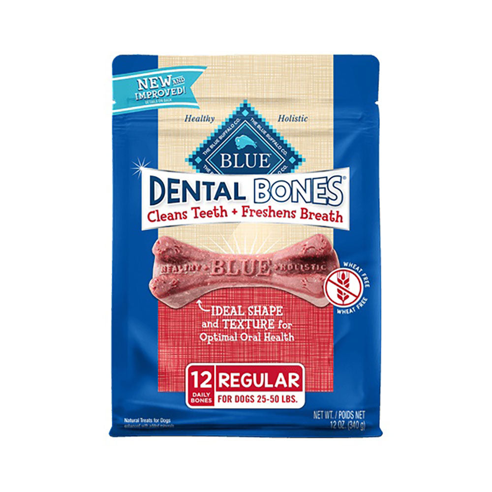 Blue Buffalo® Regular Size Dental Bones™ Dog Treats 12 Oz