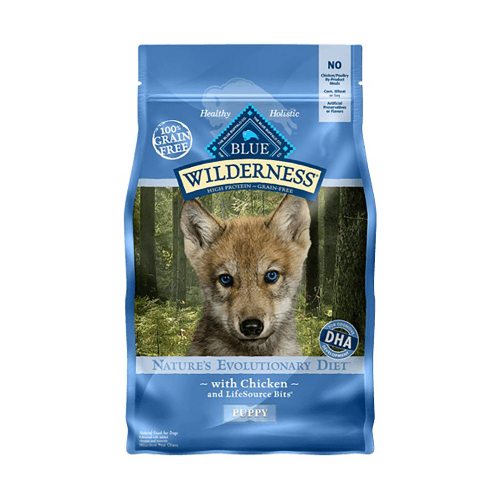 Blue Buffalo™ Wilderness™ Nature's Evolutionary Diet™ with Chicken Grain Free Puppy Dog Food 11 Lbs