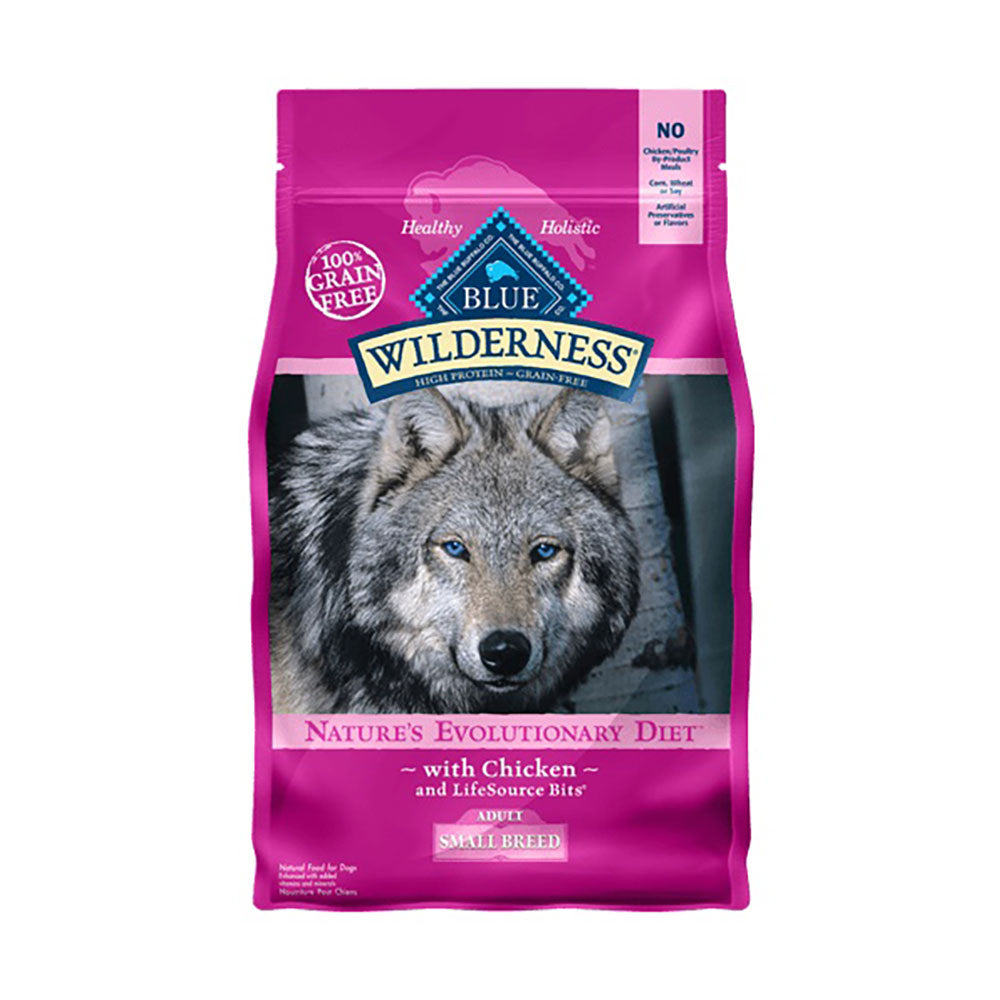 Blue Buffalo® Wilderness™ Nature's Evolutionary Diet Grain Free Chicken Small Breed Adult Dog Food 4.5 Lbs