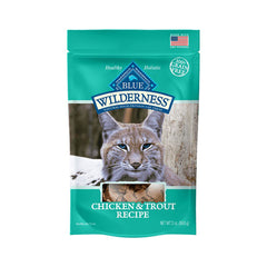Blue Buffalo™ Wilderness™ Grain Free Chicken & Trout Soft-Moist Cat Treats 2 Oz