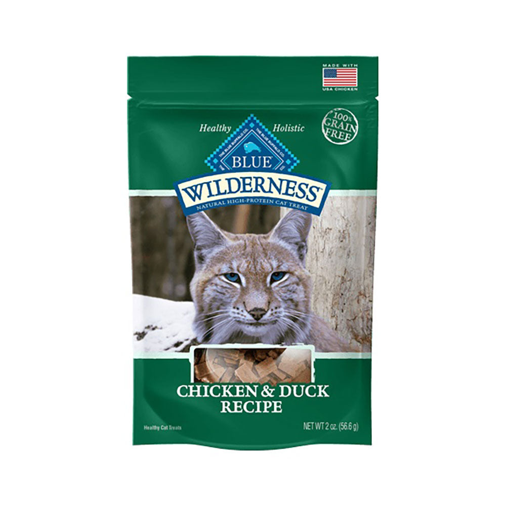 Blue Buffalo™ Wilderness™ Grain Free Chicken & Duck Soft-Moist Cat Treats 2 Oz