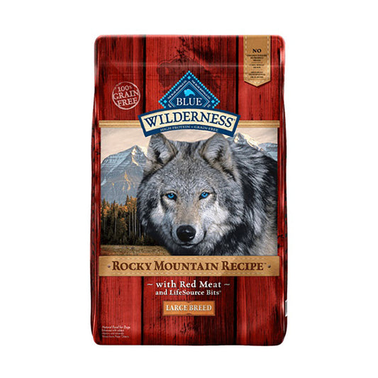 Blue Buffalo™ Wilderness™ Rocky Mountain Recipe™ Grain Free Red Meat Large Breed Adult Dog Food 22 Lbs