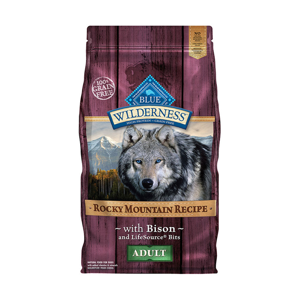 Blue Buffalo® Wilderness™ Rocky Mountain Recipe™ Grain Free Bison Adult Dog Food 4 Lbs