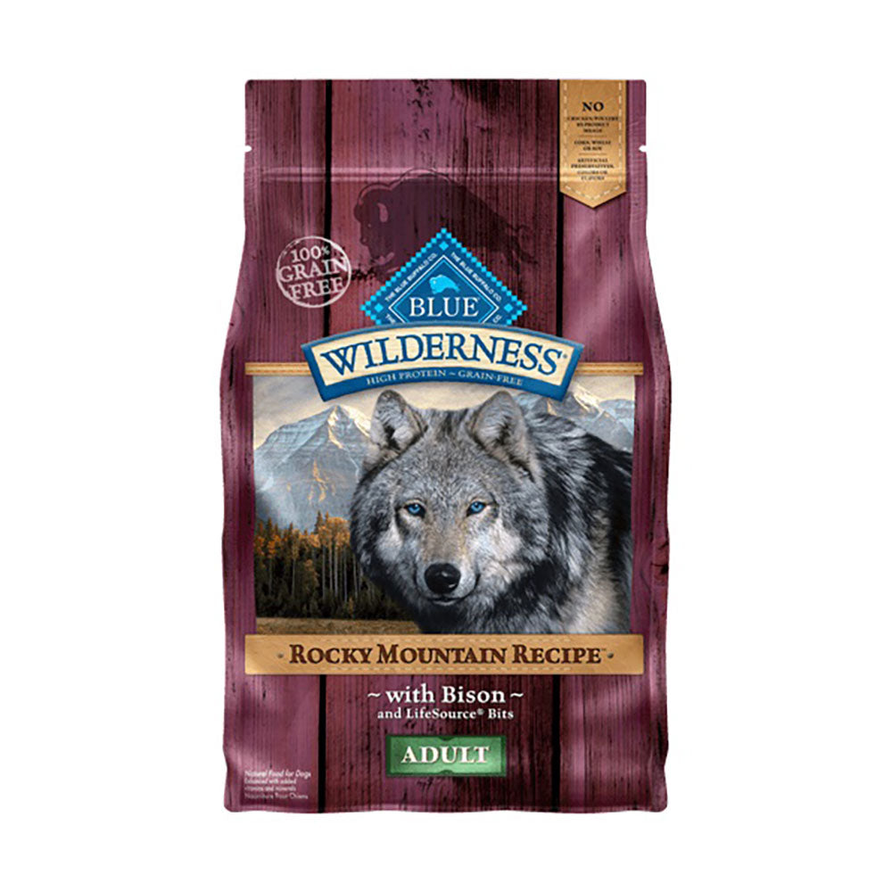 Blue Buffalo™ Wilderness™ Rocky Mountain Recipe™ Grain Free Bison Adult Dog Food 22 Lbs