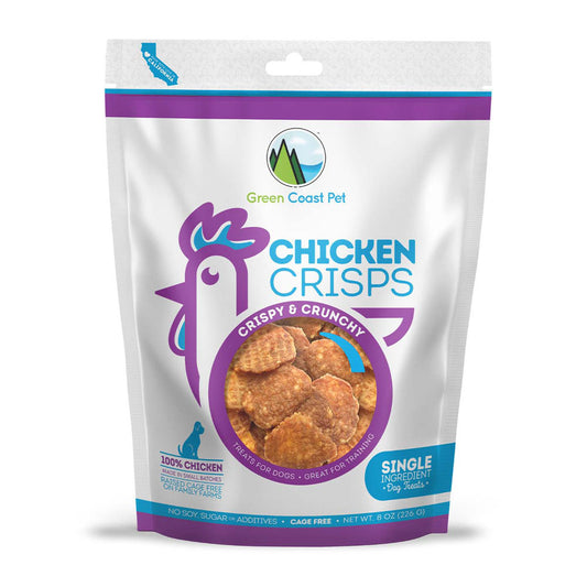 Green Coast Pet™ Chicken Crisps Dog Treats 8oz