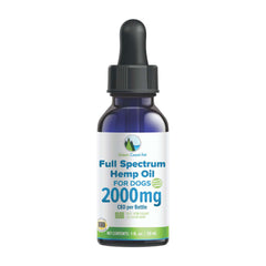 Green Coast Pet™ Full Spectrum CBD Oil With Peppermint For Dogs 2000 mg x 1 Oz